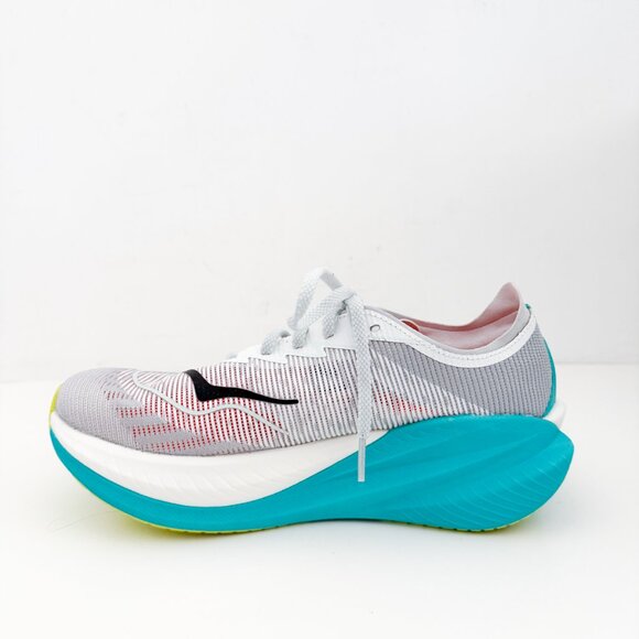 HOKA Women's Mach X 2 frost / electric aqua - Picture 6 of 11